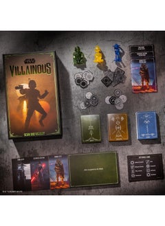 رافنسبورغر لعبة Star Wars Villainous: Scum and Villainy - لعبة لوحة استراتيجية شيقة | مثالية للأعمار من 10 سنوات فما فوق | قدرات شريرة فريدة | متوافقة مع ألعاب Star Wars Villainous  - Image 5