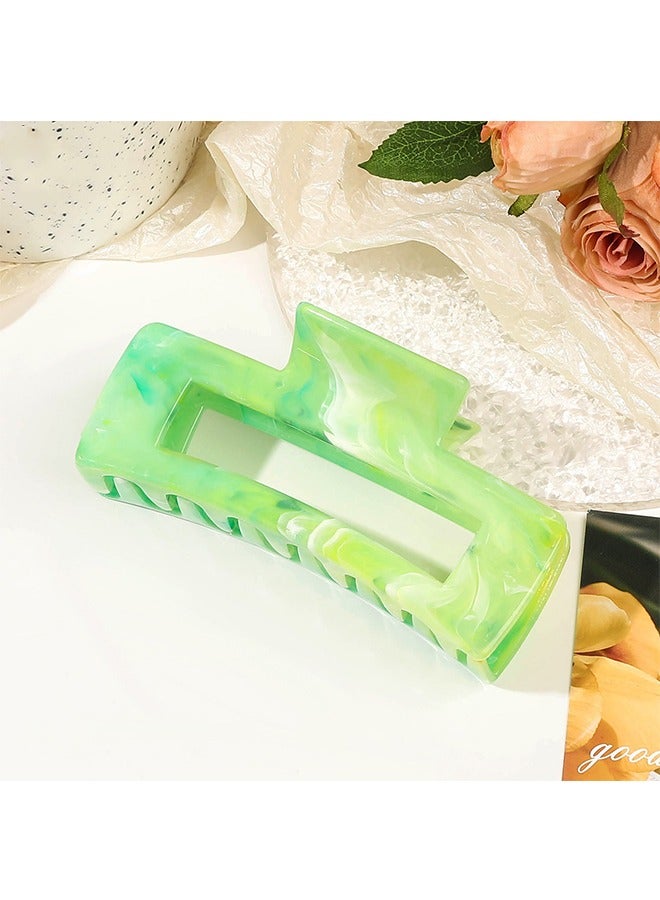 Beyond 4 Pcs Marbling Hair Claw Clips, Strong Hold Nonslip Large Jaw Clip, Hair Barrettes for Women and Girls (Colorful) - Image 4