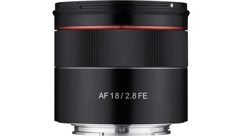 Samyang AF 18mm F2.8 Auto Focus Full Frame Wide Angle Lens for Sony E Mount – Compact, Ultra Lightweight, 58mm Filter Thread, High Resolution Optics, Quiet STM Autofocus - Image 1