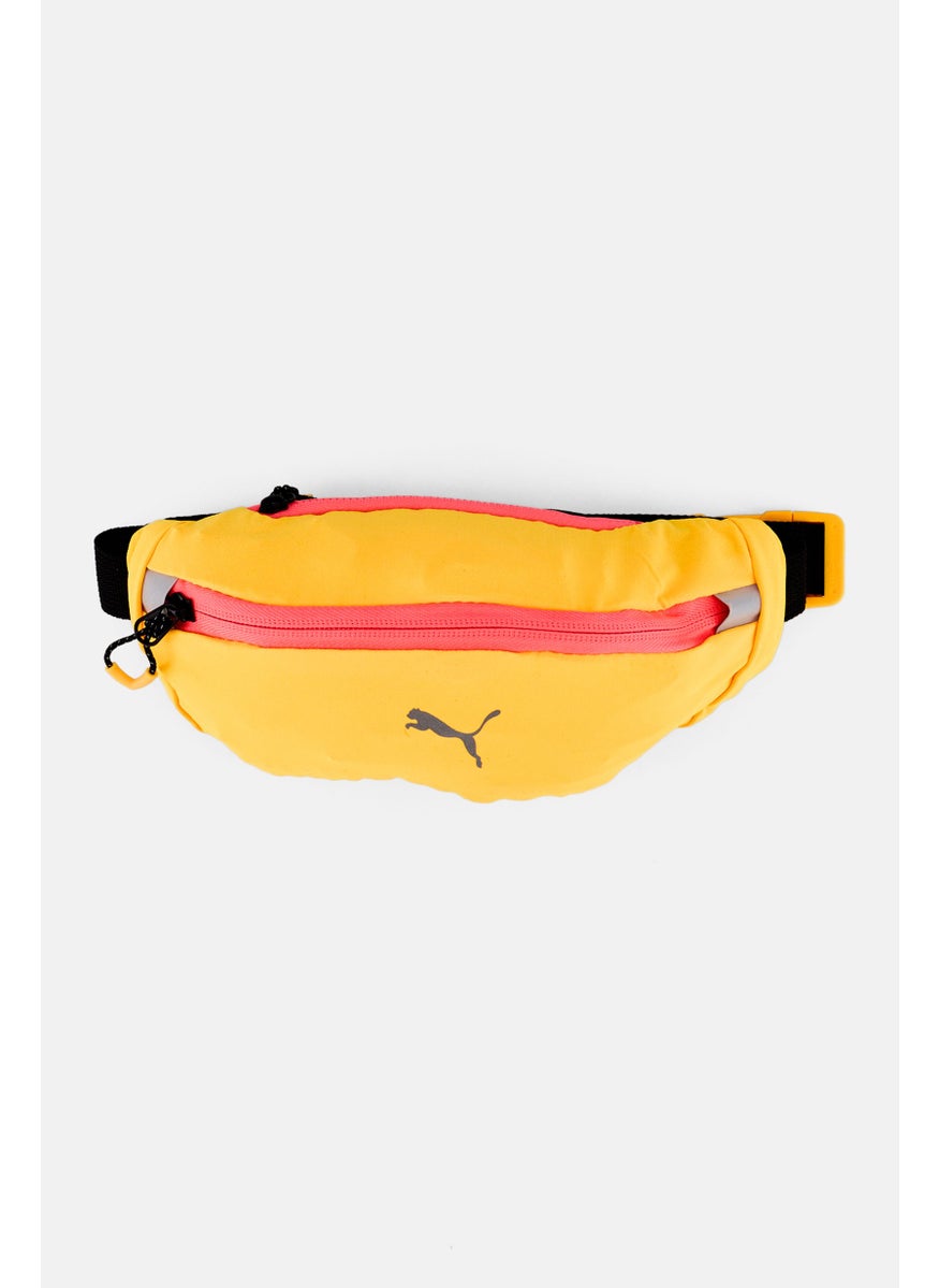 PUMA Men Brand Logo Classic Waist Bag, Neon Orange  - Image 1