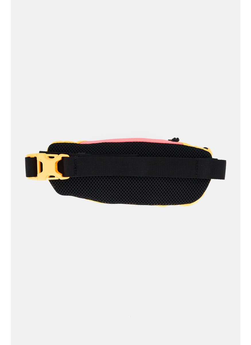 PUMA Men Brand Logo Classic Waist Bag, Neon Orange  - Image 2