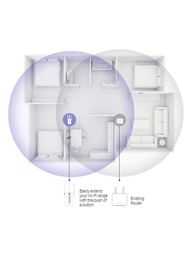 ميركوسيس موسع نطاق واي فاي MW300RE من ميركسيس بسرعة 300 ميجابت في الثانية، و3 هوائيات خارجية لتوفير تغطيةٍ أفضل ومكرر ومقوي ويعمل مع أي جهاز راوتر واي فاي وسهلُ الإعدادِ . - Image 4