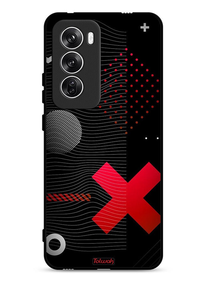 Tolwak Oppo Reno12 5G Protective Case Cover Cross Sign - Image 1