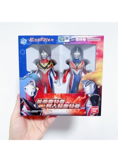 Authentic Bandai Dinosaursaurio Agrux Race King Tao Man Monster Battle Soft Rubber Doll Toy Action Figure Collectible For Kids-Color:69089 Gaia Supreme Joint AGU Supreme