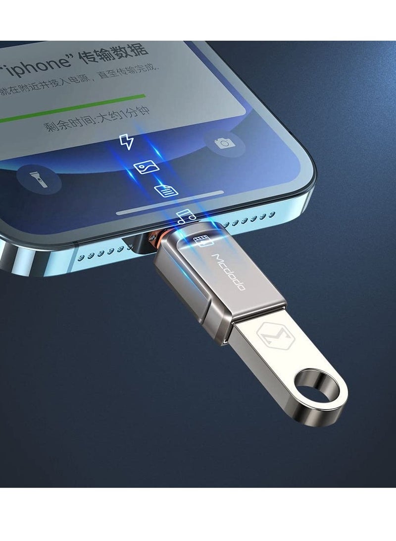Mcdodo OT-8600 USB-A 3.0 to Lightning Convertor - Image 3
