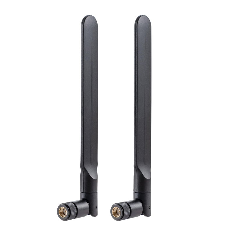 eifagur WiFi 6 6E Tri-Band 2.4GHz/5GHz/6E Omnidirectional Antenna for PC Desktop Computer Motherboard WiFi Router, 2 Pack - Image 1
