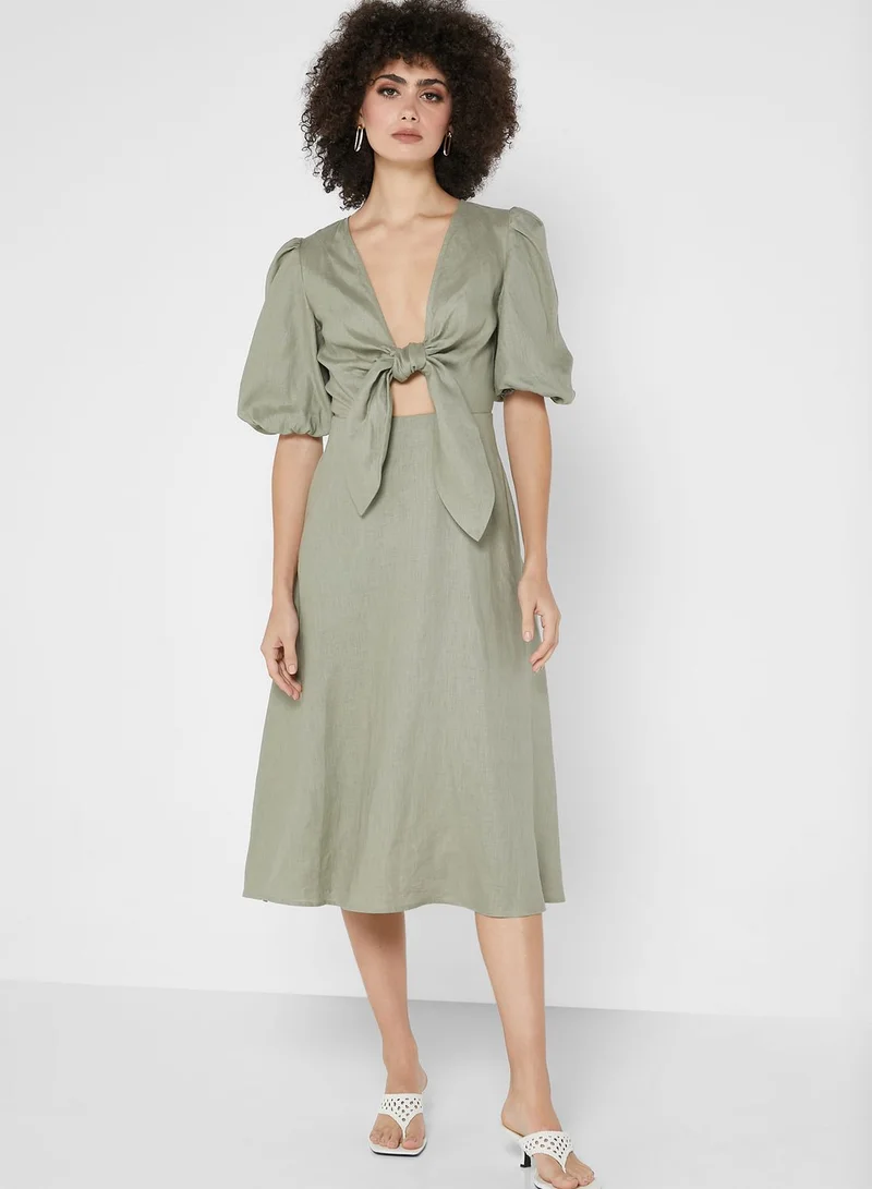 The Fifth Sasha Front Twisted Dress