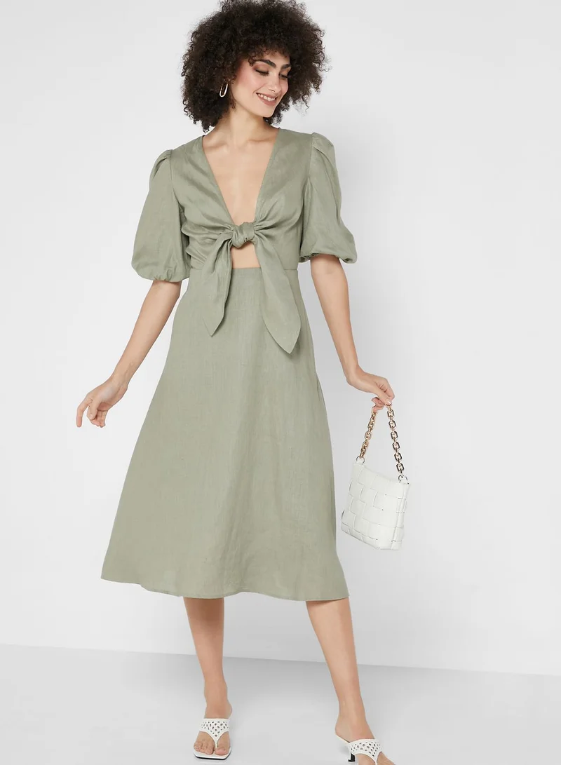 The Fifth Sasha Front Twisted Dress
