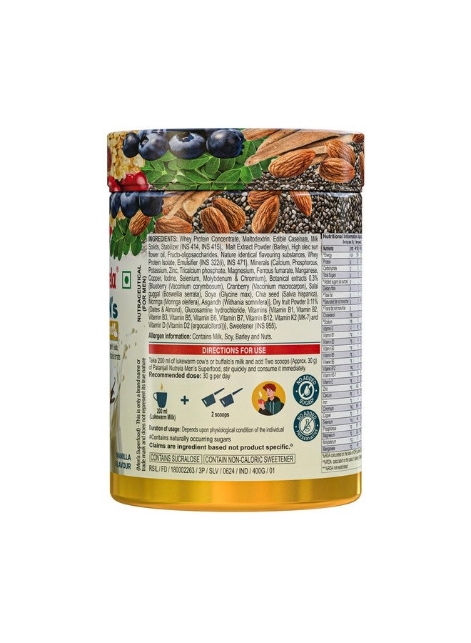 Nutrela Combo Women Superfood & Men Superfood with Whey Protein Supplement Powder (Each 400gm) - Image 5