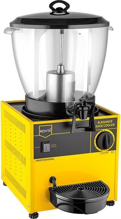 REMTA Elegance 16 Liter Cooler Sherbet Ayran Machine - Yellow 
