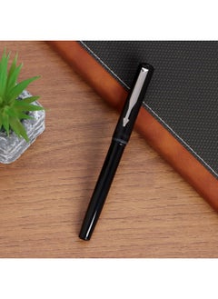 PARKER Beta Neo Chrome Trim Ball Pen| Black Body Color| Ink Color - Blue | Corporate Gift | Ideal For Professional Use  - Image 5