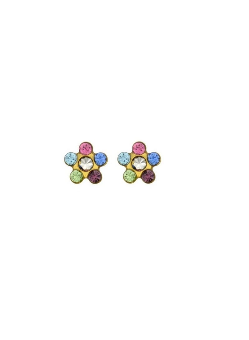 Caflon Young Sense Gold Plated Daisy Rainbow Earring - Image 2