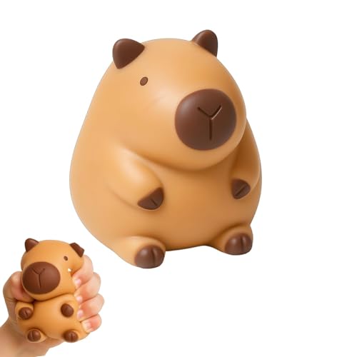 piercing Adorable Capybara Squishy, Charming Cute Soft Toy, Premium Capybara Toy Plushie with Soft Fur, 10-Inch Collectible Animal Gift - Image 1