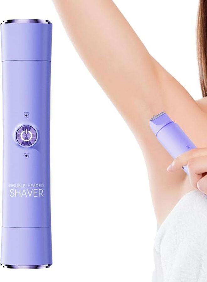 Electric Shaver And Bikini Trimmer For Women Color A Ergonomic Handle For Face Legs Underarms - Image 2