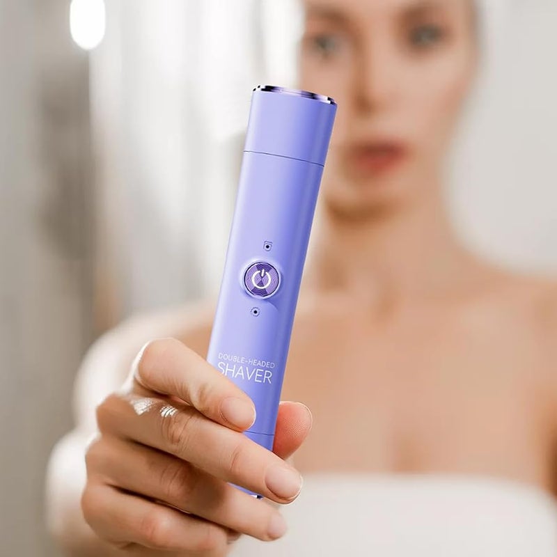 Electric Shaver And Bikini Trimmer For Women Color A Ergonomic Handle For Face Legs Underarms - Image 4