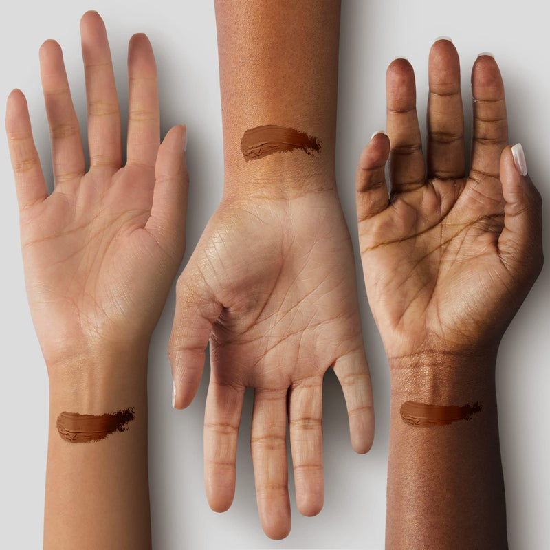 Black Radiance Color Perfect Foundation Stick with Soft Brush Applicator Duo â€“ Buildable, Blendable Versatile Pigment-Rich Formula - Cocoa Bean - Image 4