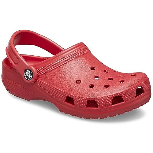 Crocs Kids Classic Clog (Toddler) - Clogs for Kids - Synthetic Upper - Ventilation Holes - Round Toe Varsity Red 5 Toddler M - Image 5