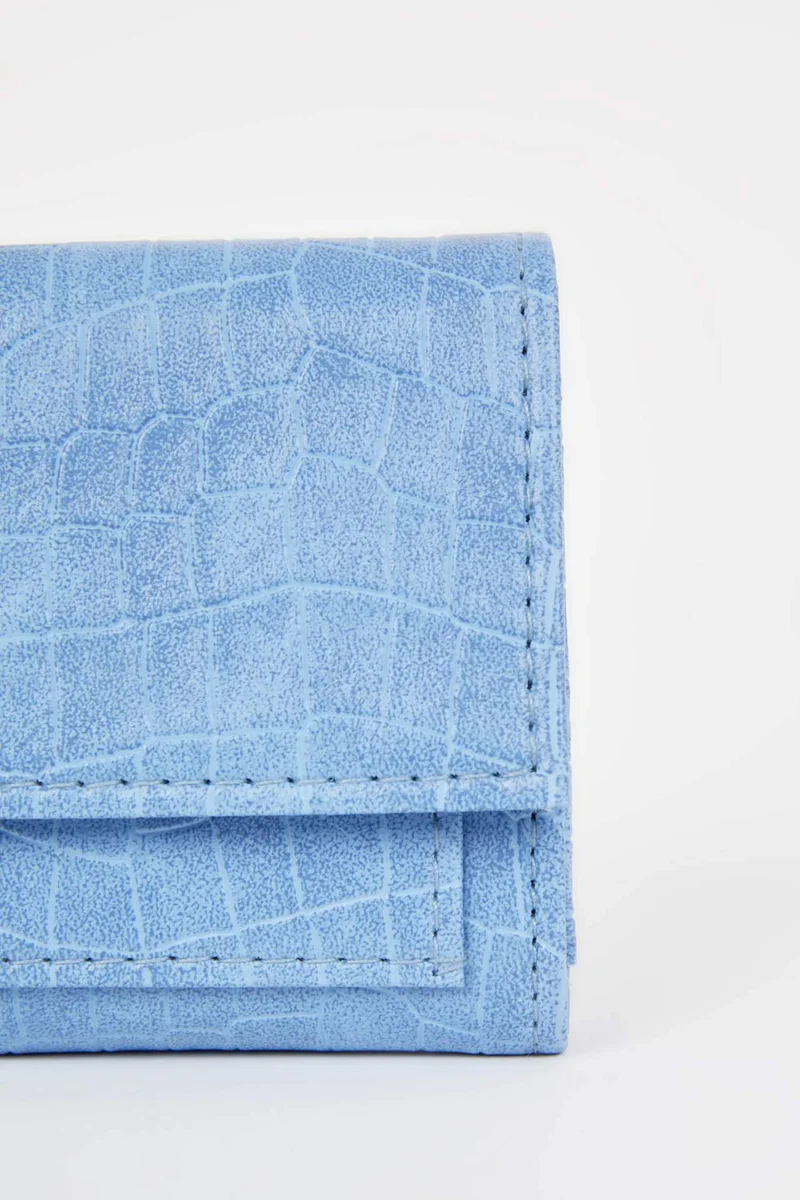 Defacto  Women's Faux Leather Croco Wallet for Women | Best Price UAE