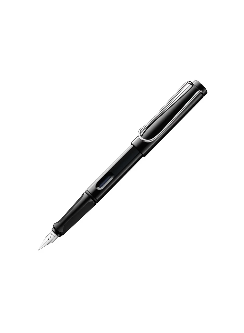 LAMY Lamy Safari Shiny Black Extra Fine Nib (19Bk-Ef) Black