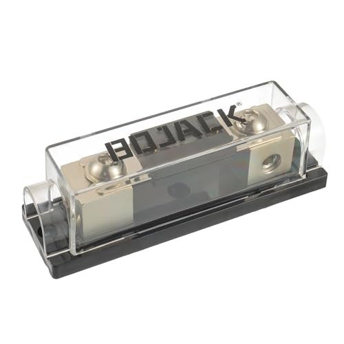 BOJACK 024 Gauge AWG In Line ANL Fuse Holder with 60 Amp Fuse - Image 1