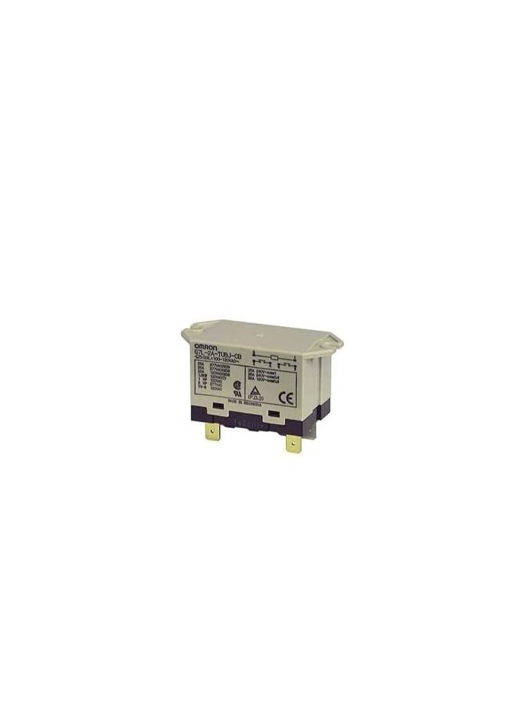 Generic General Purpose Tub Relay with Test Button, Class B Insulation, QuickConnect Terminal, Upper Bracket Mounting, Double Pole TUBJ-CB (G7L-2A-TUBJ (24V))  - Image 2