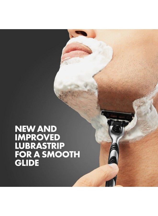 Mach3 Charcoal Shaving Razor For Men With New Enhanced Lubrastrip With A Touch Of Charcoal For A Clean Close Shave