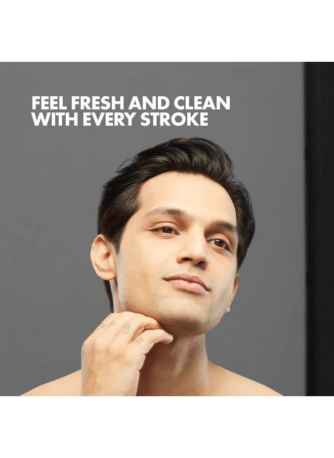 Mach3 Charcoal Shaving Razor For Men With New Enhanced Lubrastrip With A Touch Of Charcoal For A Clean Close Shave