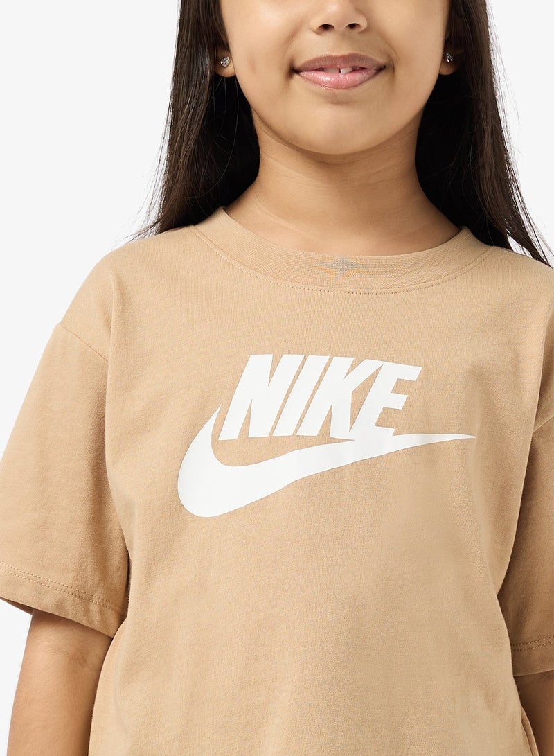 Nike Kids Hybrid Club Boxy T-Shirt - Image 3