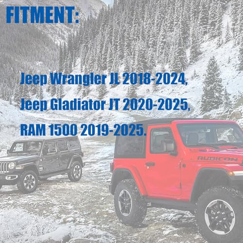 OAUTOO 30pcs Wheel Flare Retainer Fender Clip 68526185AA fits Jeep Wrangler JL 2018-2024, Jeep Gladiator JT 2020-2025, RAM 1500 2019-2025 - Image 4