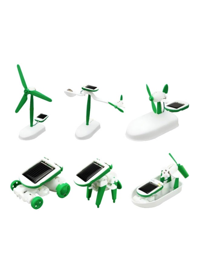 NIBEMINENT 6-In-1 DIY Solar Power Robotic Model Assembly Toy Kit - Image 1