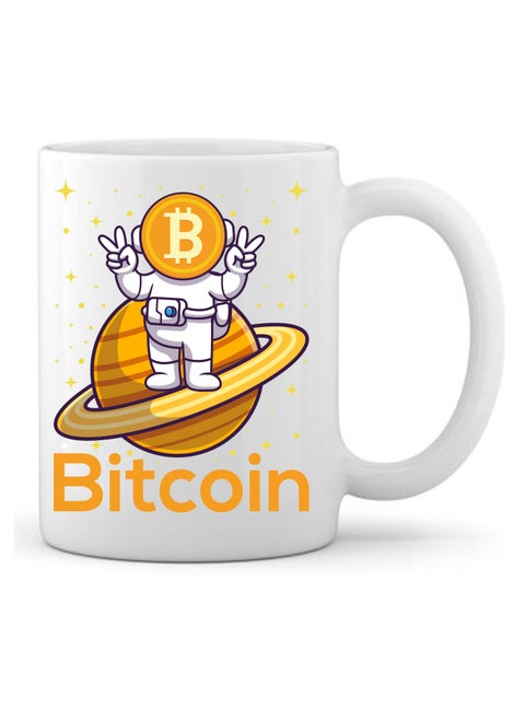 Cryptocurrency Bitcoin Coffee Mug for Bitcoin Trader or Miner