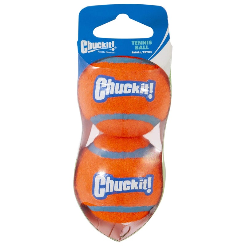 Chuckit! Dog Tennis Ball Dog Toy, Small (2 Inch Diameter) for dogs 0-20 lbs, Shrink Wrap Pack of 2 - Image 4