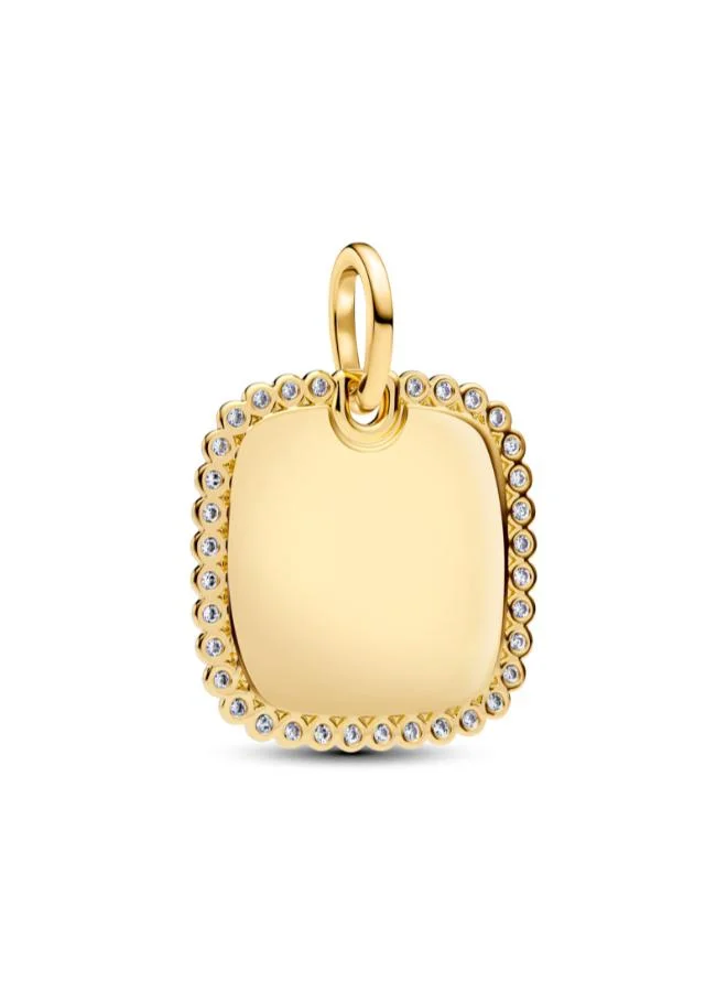 باندورا قلادة مربعة بتعليقة