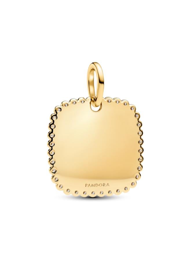 باندورا قلادة مربعة بتعليقة - Image 1