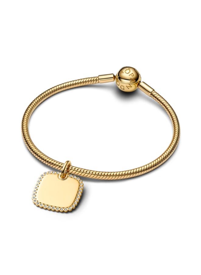 باندورا قلادة مربعة بتعليقة - Image 3