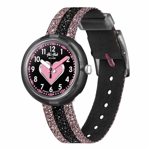 Flik Flak Unisex Kid Watch Biosourced Quartz Waterproof Cuoricino - Image 5