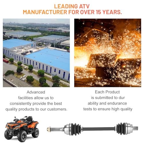 Magorfas Front CV Axle Shaft for Polaris Sportsman 450 ho 2016-2022,Sportsman 6x6 570 2015-2022 EPS, Sportsman ETX/forest 570 2015, Left/Right Drive Half Shaft for 1332931-1 Pcs - Image 5