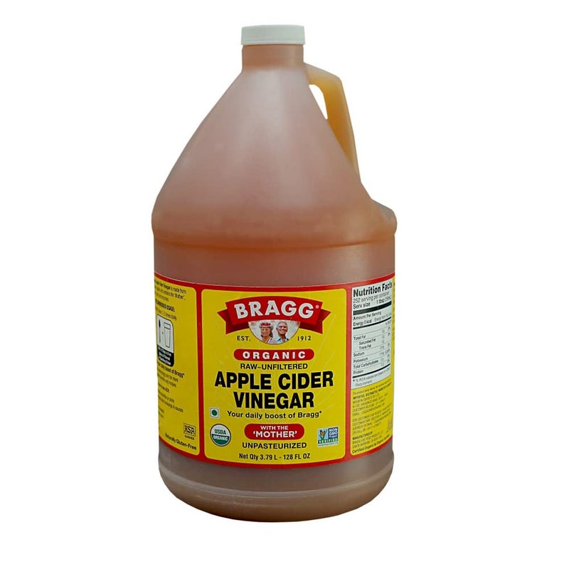 Bragg Organic Apple Cider Vinegar Raw Unfiltered With The Mother 128 oz - Image 3