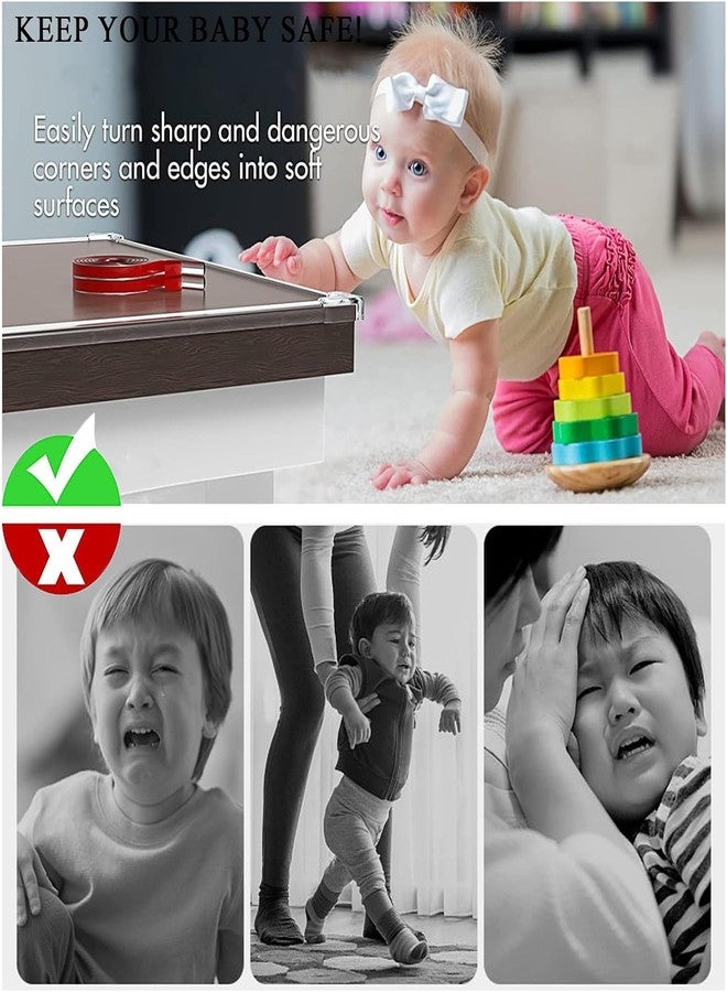 Elvana Silicone Edge Protector Tape 3M (2.5mm) - Transparent Baby Safety Corner Guard, Self-Adhesive Table Edge Cushion Strip, Anti-Collision Furniture Edge & Corner Protection Bumper for Kids - Image 5
