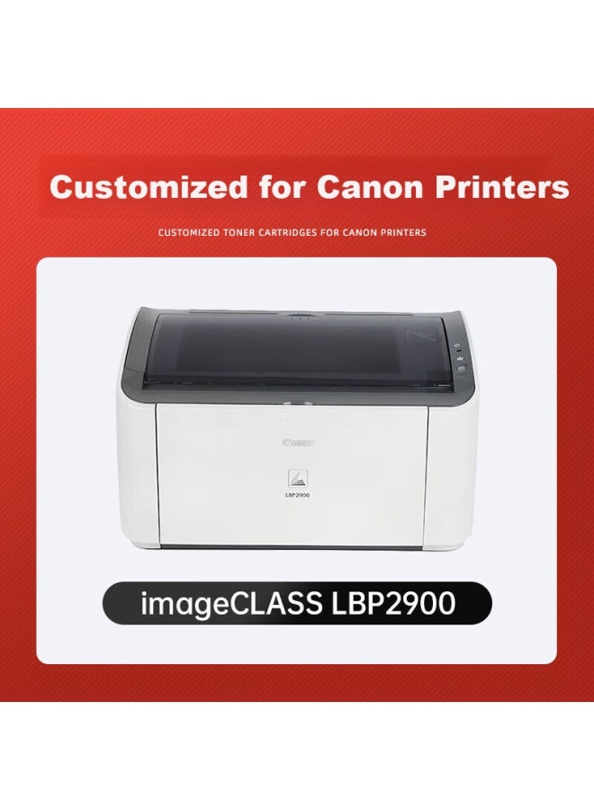Huiwei Compatible Toner Cartridge For Canon Lbp2900/Lbp2900+ Printer - Image 2