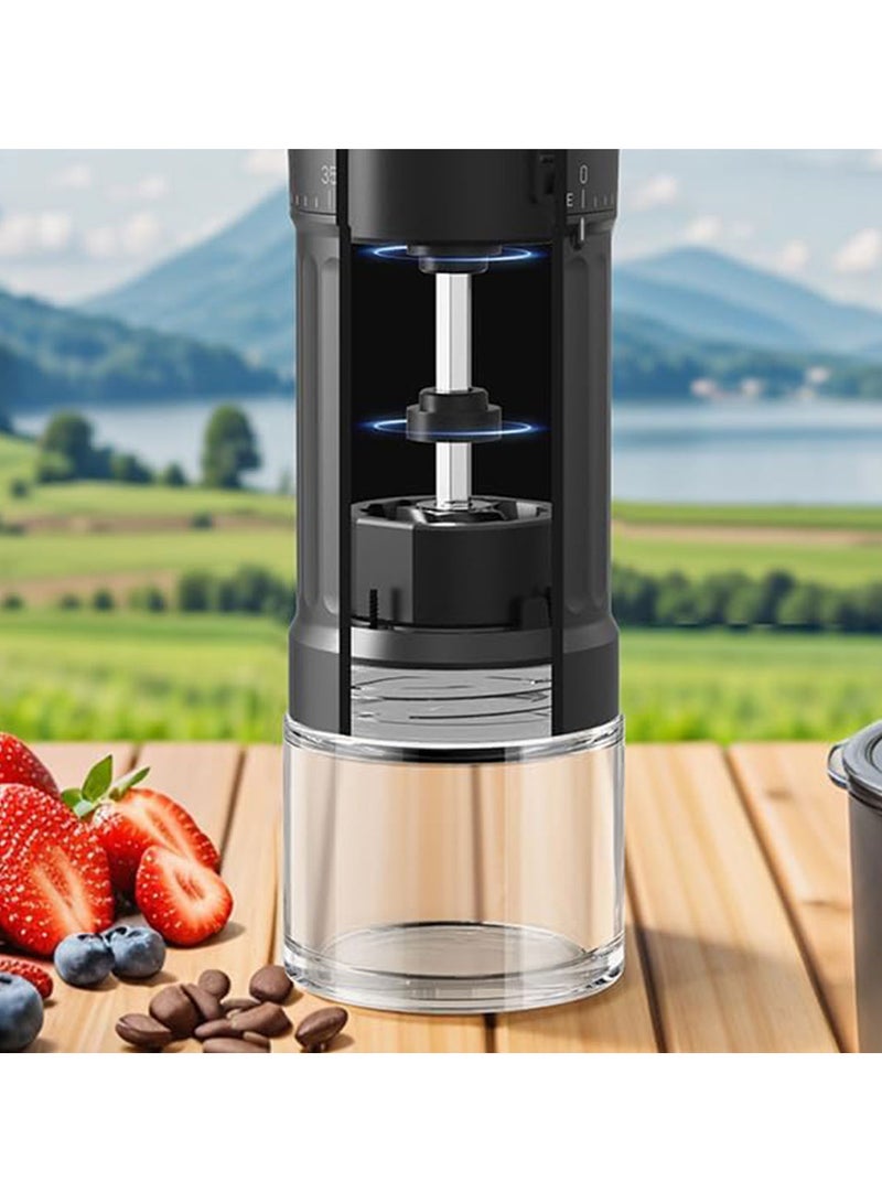 ميبرو مطحنة قهوة يدوية مع تعديلات خارجية وشفرات سيراميك - Image 3