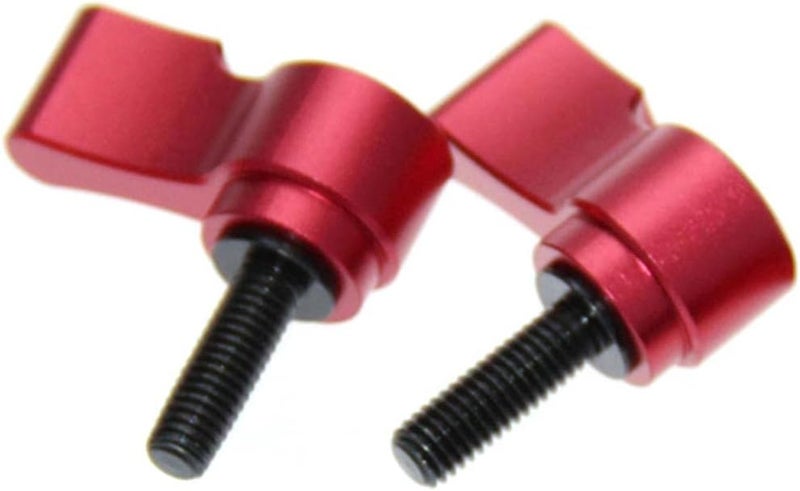 CAMVATE M5 Rotating Knob Adjustable Thumb Lever Screw (Red,15mm Length) - 1492 - Image 1