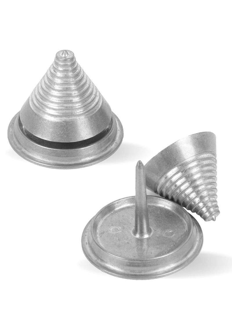 Metal Precision Blade Balancers, for Balancing Lawnmower Blades After Sharpening, Compatible with Most Lawnmower Blades, Reduce Engine Wear, Centered and Level, Made of Metal (2-Pack) - Image 1