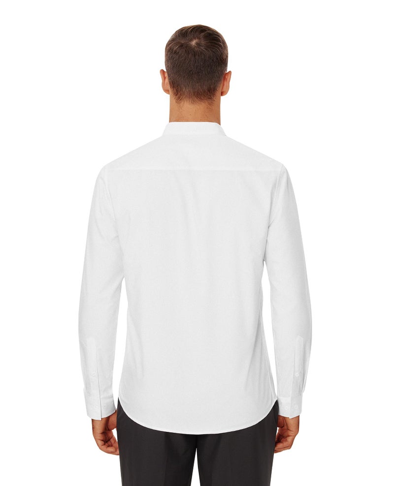 Lion Nardo Mens Dress Shirts Wrinkle Free Dress Shirts for Men Long Sleeve Button Down Shirts Banded Collar Shirts - Image 2