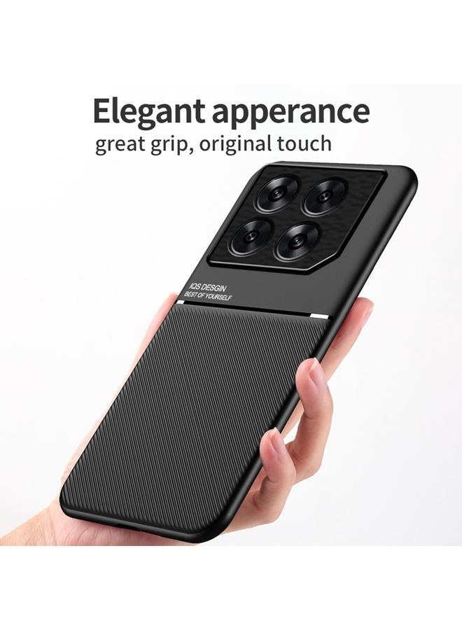 S-TOP Case For Infinix GT 20 Pro Classic Tilt Strip Grain Magnetic PC Hybrid TPU Phone Case - Image 2