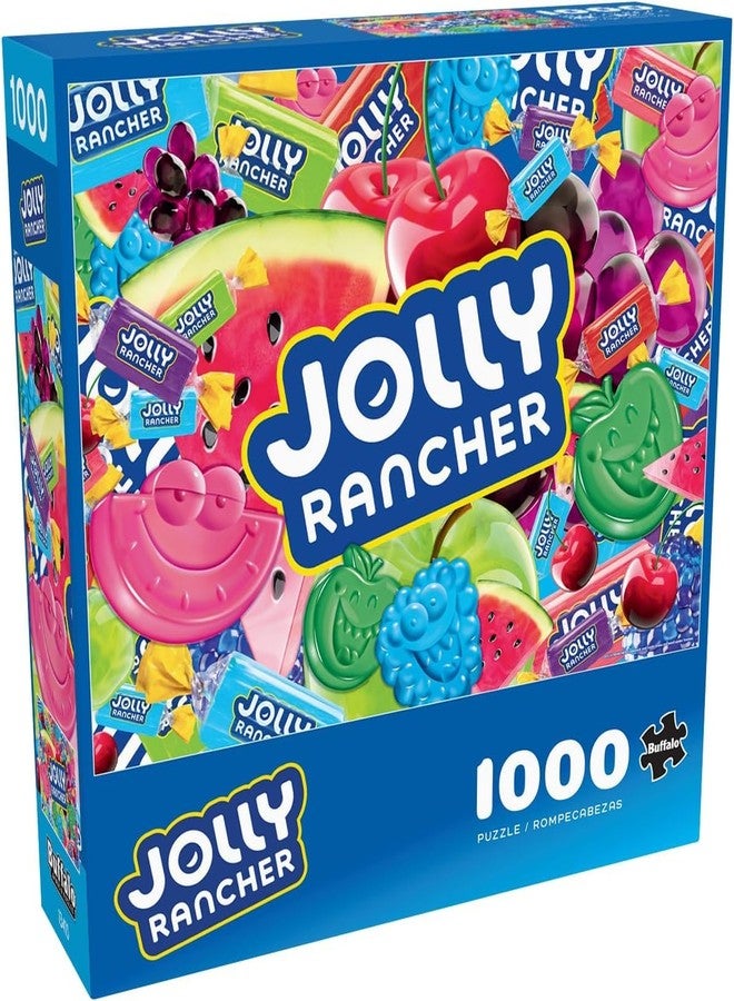 Buffalo Games - Hershey - Jolly Rancher Collage - 1000 Piece Jigsaw Puzzle for Adults -Challenging Puzzle Perfect for Game Nights - Finished Size is 26.75 x 19.75 - Image 1