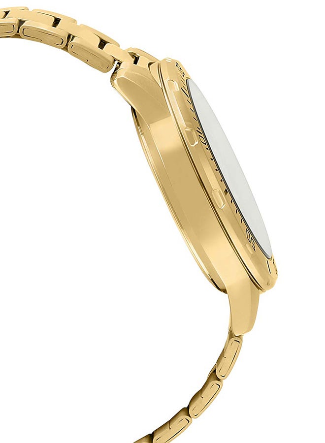 CASIO Men Enticer Series Water Resistant Stainless Steel Analog Watch MTP-VD01G-9EVUDF - 45 mm - Gold - Image 4