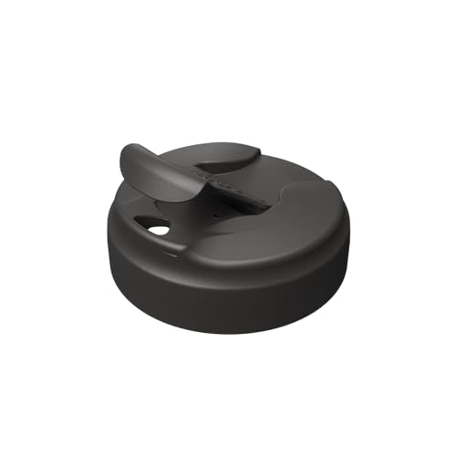 KeepCup Commuter Travel Mug Insulated Stainless Steel Reusable Coffee Cup with Spillproof Flip Lid 16oz454ml Black - Image 3