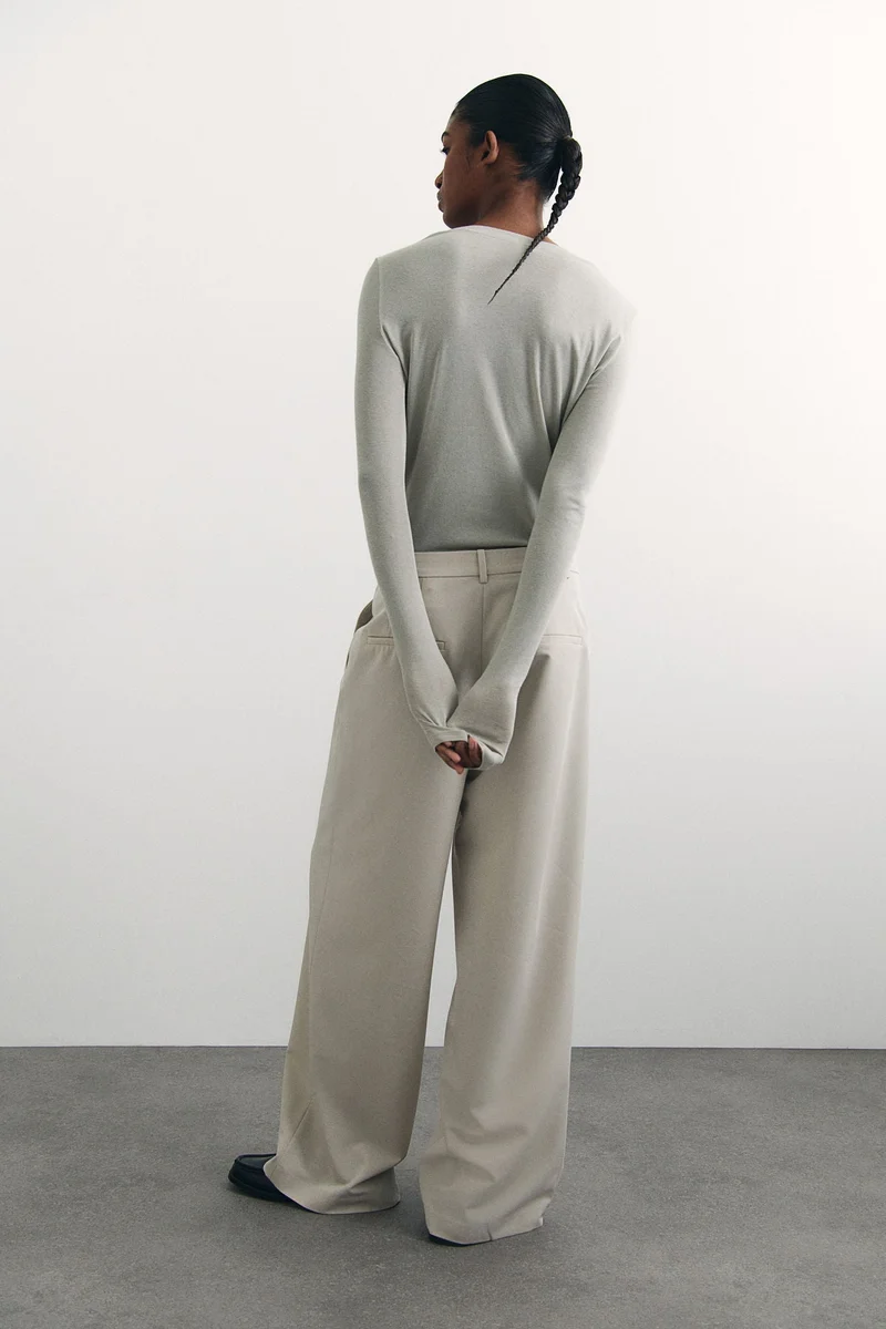 اتش اند ام Wide trousers