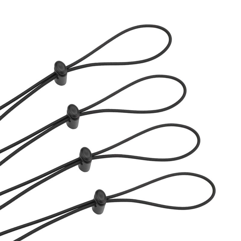 Oumers 4pc Bungee Goggle Strap Kit Tapered End Swimming Goggle Straps for Swim Goggles - Image 3